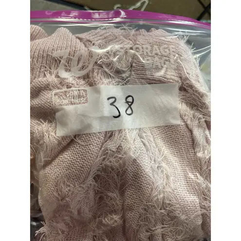 *Vintage* Loubella 90'S EYELASH Fringe KNIT V