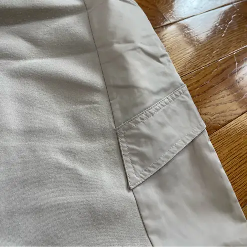 Better / Together Women's Cargo Fleece Sweat Pants Beige Lounge joggers Size L Size M