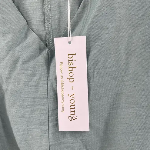 Bishop and Young Romper Size Medium Seafoam Green Young Free Spirit Harlowe