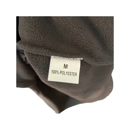 Boutique Women's Ruby Fleece Gray Blue Outdoor Relaxed Jacket Medium