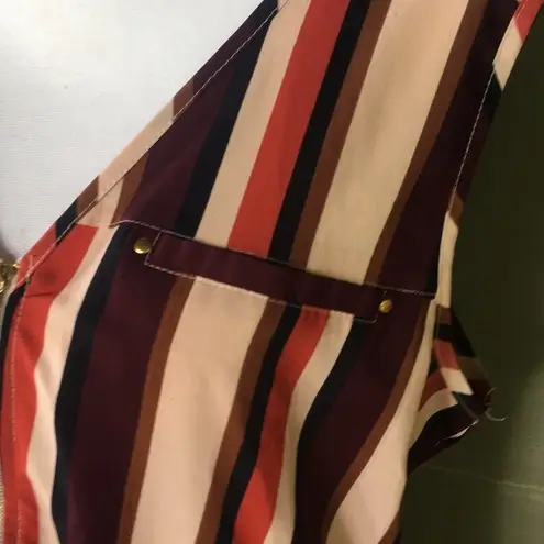 Mileage  Striped Sleeveless Blouse