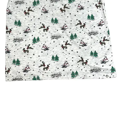 Free Planet T-Shirt Christmas Print All Over Santa Short Sleeve