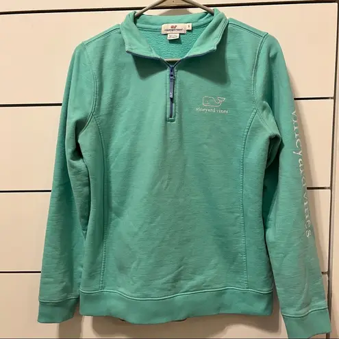 Vineyard Vines  Aqua / Teal Quarterzip