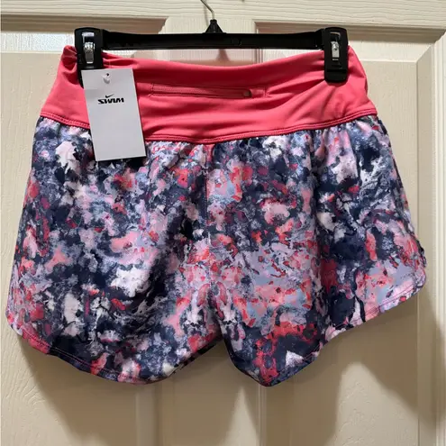 Nike  Women's‎ Solid Element Swim Board Shorts Pink/blue size S