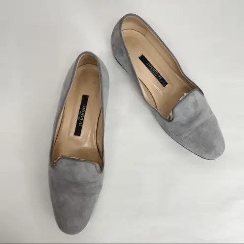 Lafayette 148 New York Sienna Suede Loafers Flats