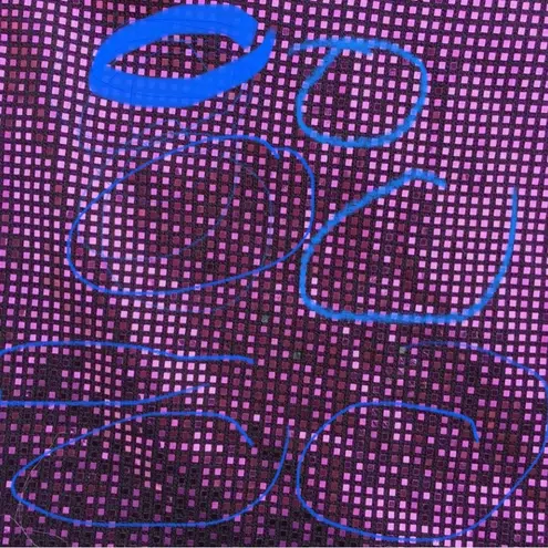 St. John Women’s one shoulder sparkly purple sequined evening dress size 12