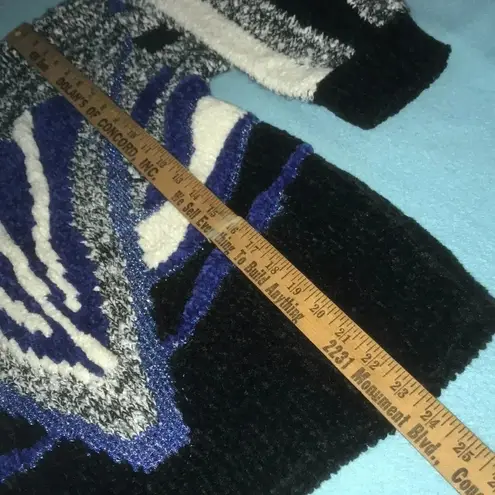 BONNIE and Bill New York vintage 80’s knit crewneck sweater size S / P Black