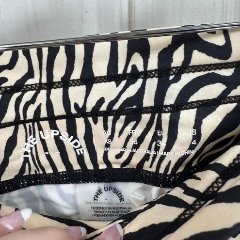 The Upside Women’s 4 Tiger Animal Print Athletic Pants Size XS