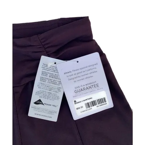 Athleta Bodega A-Line Skirt Stretch Purple NWT Small