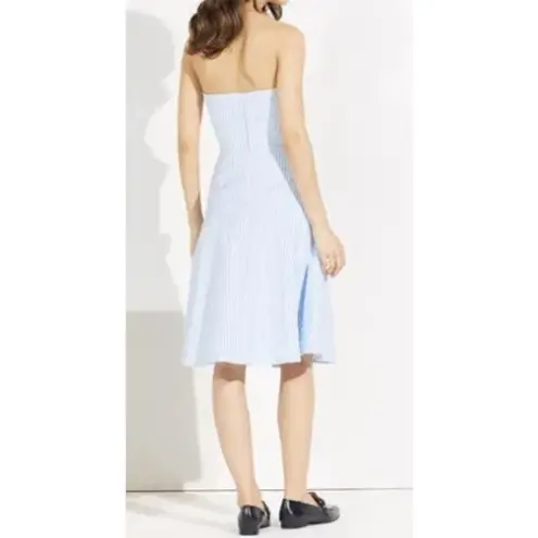 Claudie Pierlot Rina Corseted Dress Sz. 36 (US S) Blue