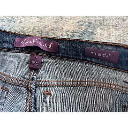 Gloria Vanderbilt Classic Amanda Tapered Leg Jeans Size 6 Short