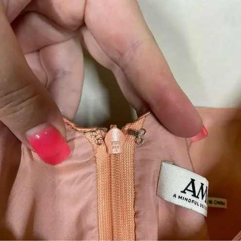 Amur Satin Selena Slip Midi Dress