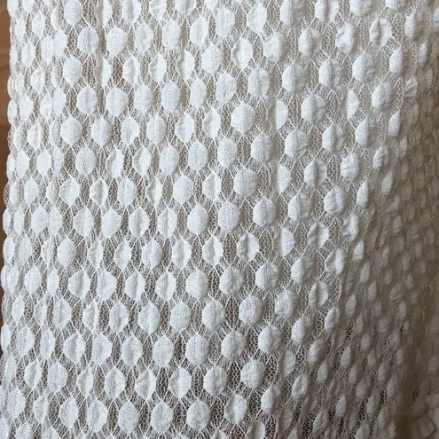 Sophie Max XL Jr. Long Sleeves Ivory Lace dress