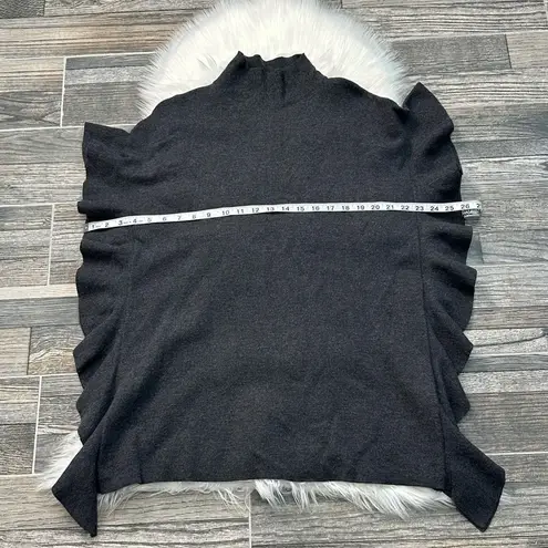 Elie Tahari Lucy Ruffled Merino Wool Sweater