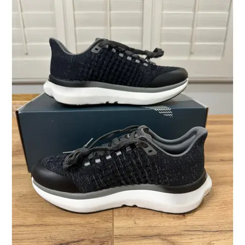 Rabbit Women's Dream Chaser Running Shoe Black Knit Size 9 NIB Neutral Cushioned - Image 8