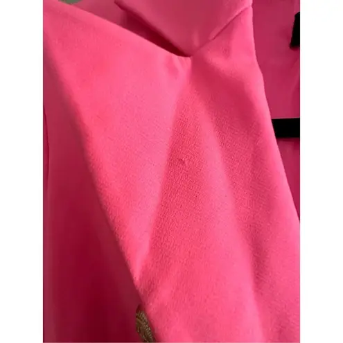 Generation Love Delilah Crepe Blazer in Ultra Pink Size XS