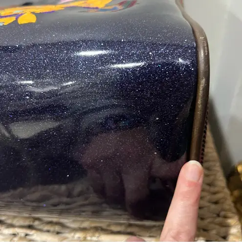 Consuela Haley Tote Bag Retired Hummingbird Blue Sparkles Classic Embroidered