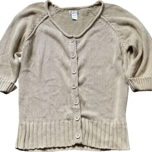 Hannah Women’s Button Down Sweater Sz L Size L