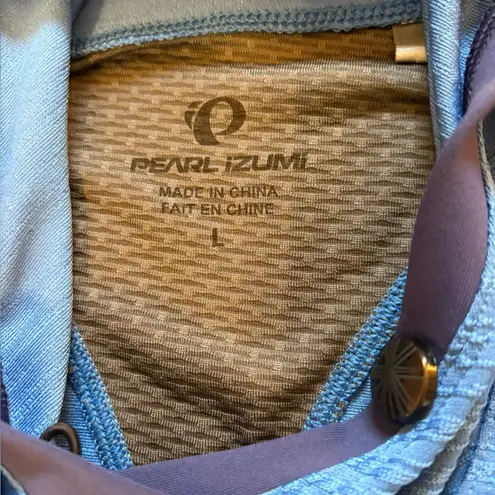 Pearl Izumi Flash Pullover Hoodie Womens Large Blue