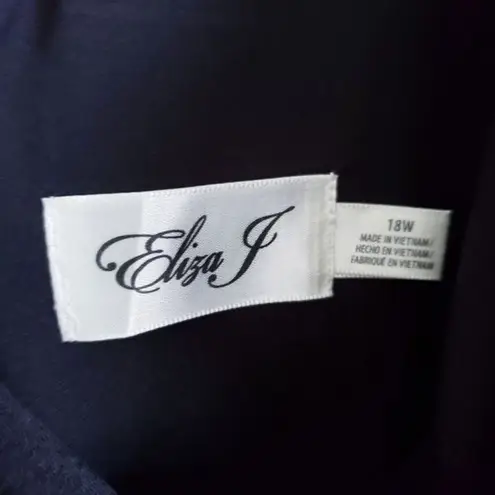 Eliza J Black Sleeveless Peplum Jumpsuit