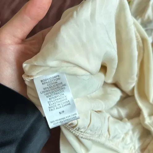 Cami NYC NWT Ronny One-shoulder Print Silk Blend Bodysuit in Orange Orchard