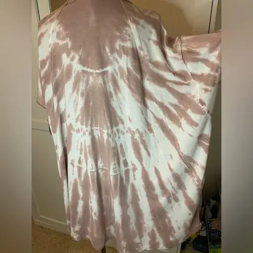 FP Movement by Free People oversized Tie Dye Dress with pockets size S Pink