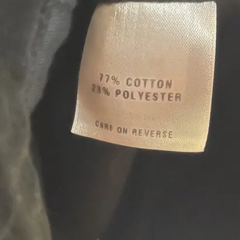 St. John Sport Sport Black Velvety Hoodie Size M Red accent Vintage 2006