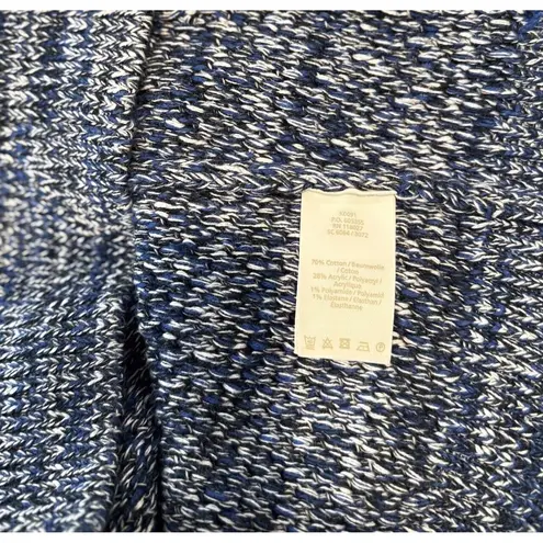 Boden Tori Womens Cardigan Blue Crewneck Knit 3/4 Sleeve Sweater Small