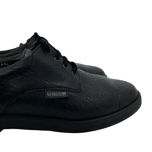 Mephisto Women’s Cool Air Black Leather Oxford Lace Up Shoes Size 8.5