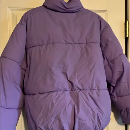 A New Day Light Purple Puffer Jacket
