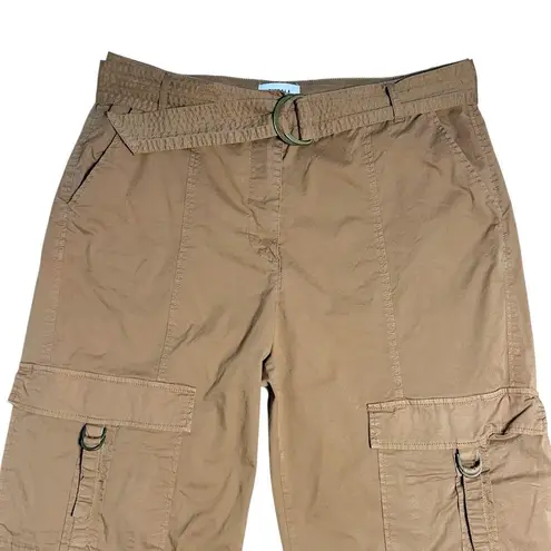 Pistola Tan Brown Nadine Belt Cargo Pants Womens 30