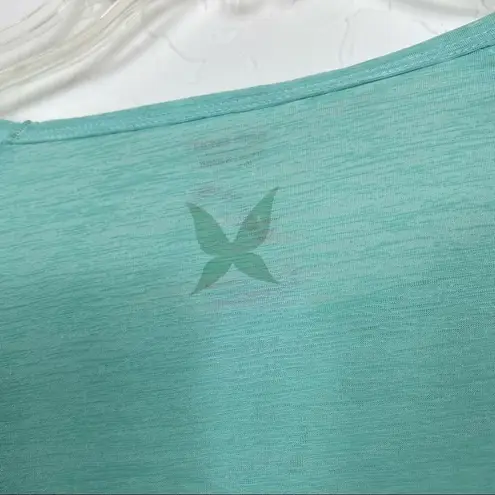 Kari Traa Aqua 3/4 Sleeve Athletic Shirt Blue