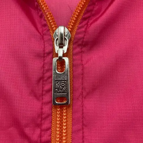 Juan Valdez Colombia Pink Orange Hooded Windbreaker M Size M