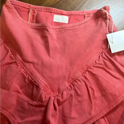 Mother Women's Pink Ruffle Shorts Size 25