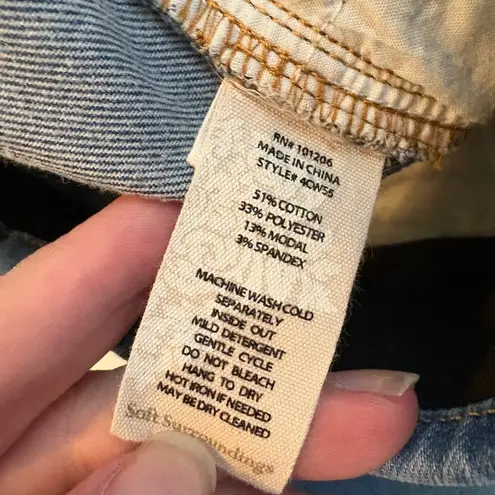 Soft Surroundings pull on jeans size medium tall 0434