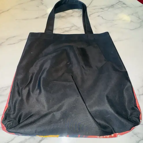 Disney Store Villains Maleficent Tote Bag Handbag Sequins 15"x16" Vintage