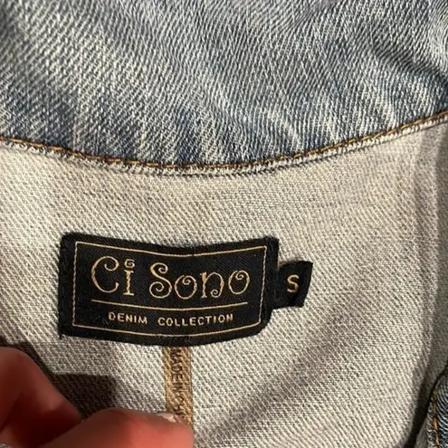 Ci Sono  patches denim jacket