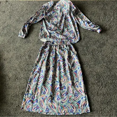 Vintage bobbi’s closet 2pc set Silver Size 12