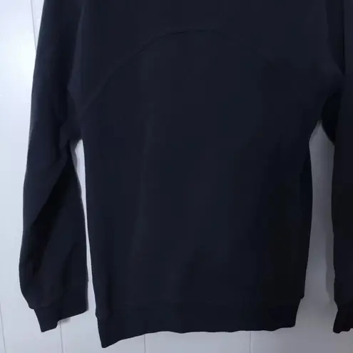 Lululemon  Women's Long Sleeve Pullover Sweater Black With Logo thumbnail 4