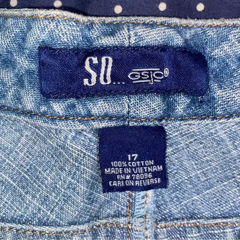 SO  GSJC Jean shirt - size 17