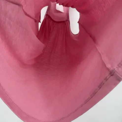 Eyelash Couture Y2k Pink Tank Top Jeweled Neckline Lace Ribbon Small Coquette