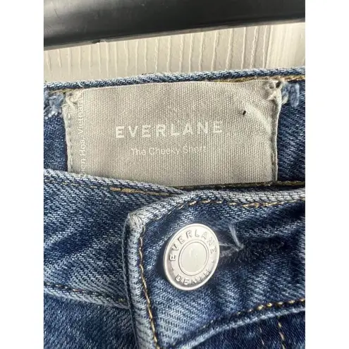 Everlane  The Cheeky Denim BUTTON FLY Short Size 28 EUC EXCELLENT USED CONDTION