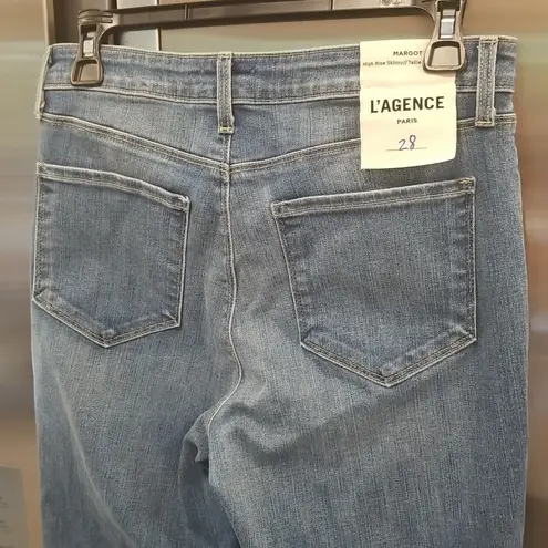 L'Agence ππ Margot High Rise Skinny Jeans ~ Syracuse Blue 28 NWT