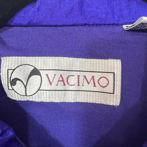 Vintage 80s Track Suit Womens Small Medium Blue Jacket Ruched Pants Puffy Blue Size undefined