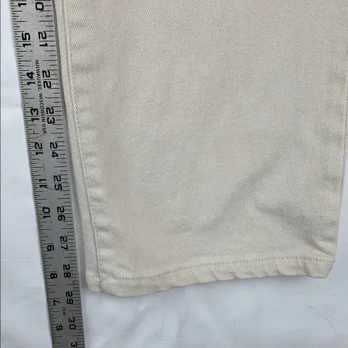 Wilfred Free size 2 xs cream modern utility high rise straight leg jeans denim a