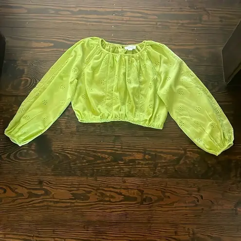 Velvet By Graham & Spencer Top In Yellow size M Size M