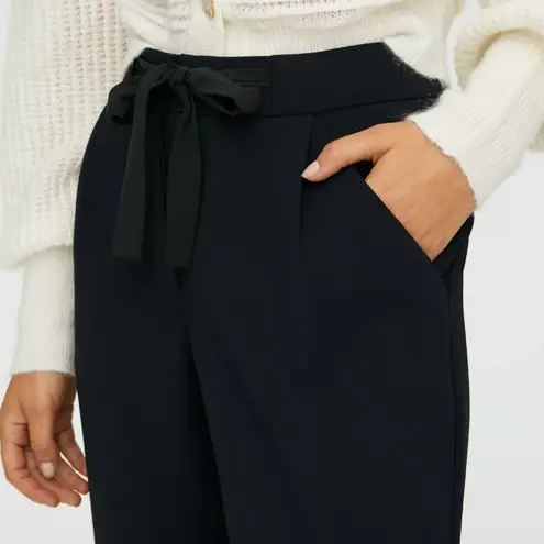 Aritzia Wilfred Allant Pant Black Lyocell Linen Blend (Size 8)