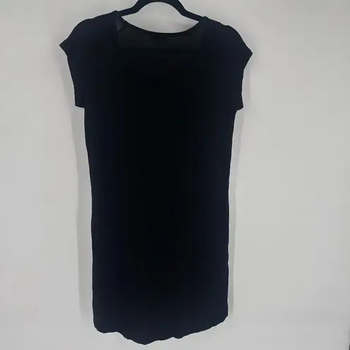 Betsey Johnson  XOXO Nightgown Night‎ Shirt Black Pink Lipstick Size S Stretchy