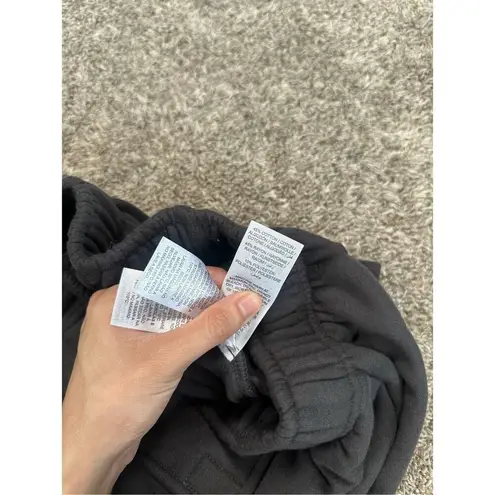 Edikted NWT Garnet Cargo Sweat Shorts Dark Gray Pockets Fleece Pull on Womens XS