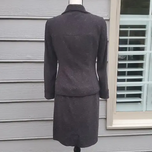 Atelier Skirt Suit Set With Jacket and Skirt Black Size 4